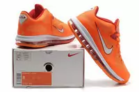 nike air max low lebron 9 france orange red nba